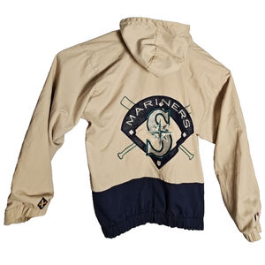Vintage Seattle Mariners Jacket Made In USA Size Large MLB Hoodie #1 Apparel